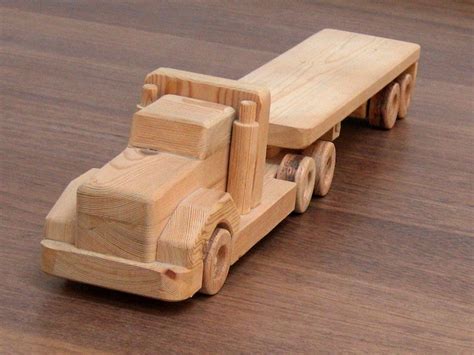 Flavia, the Flat Bed Wood Truck a Waldorf Wooden Toy Truck, Children's ...