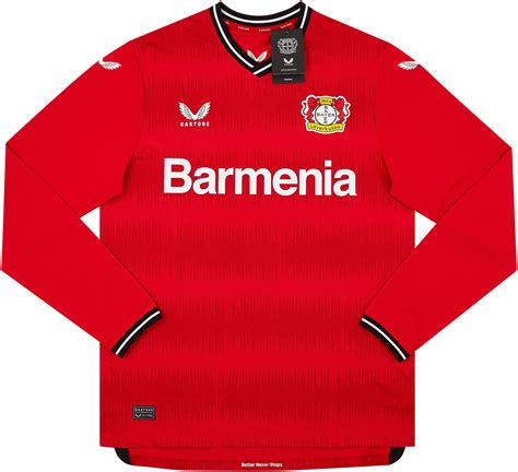 2022-23 Bayer Leverkusen Player Issue Pro Home L/S Shirt - NEW