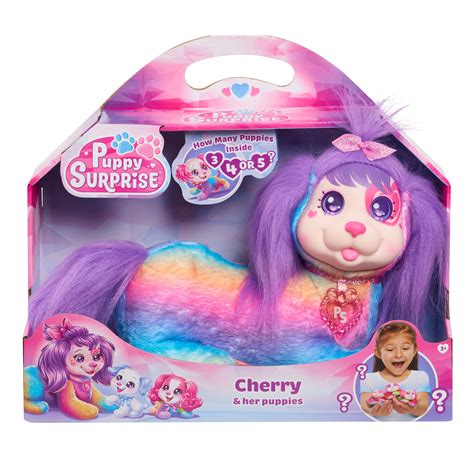 42495_42062- Puppy Surprise- Cherry- In Package (1) - Just Play | Toys for Kids of All Ages