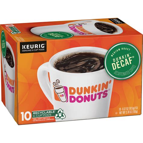 Dunkin Donuts Decaf K Cups Nutrition - Nutrition Pics