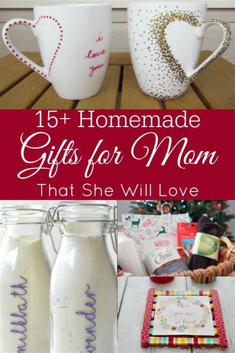 Homemade Gifts for Mom | Homemade gifts for mom, Easy homemade christmas gifts, Homemade ...