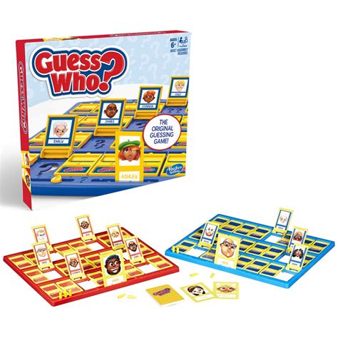 Hasbro Gaming Guess Who? Original Guessing Game For Kids Ages Up For Players | eduaspirant.com