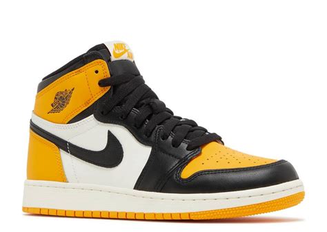 AIR JORDAN 1 RETRO HIGH OG YELLOW TOE / TAXI | Level Up