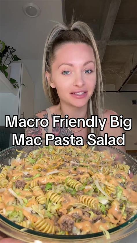 TikTok · Shay Click in 2023 | Low calorie pasta salad, Pasta salad dressing, Pasta calories