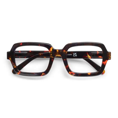 Have A Look Reading Glasses | Square Tortoise | HUS & HEM