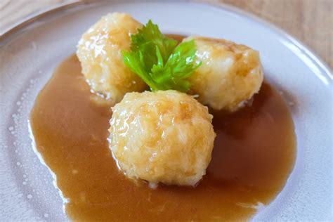 German Potato Dumplings (Kartoffelklöße) - Recipes From Europe