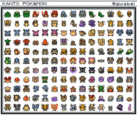 Kanto Pokedex by mynameisnotabel on DeviantArt