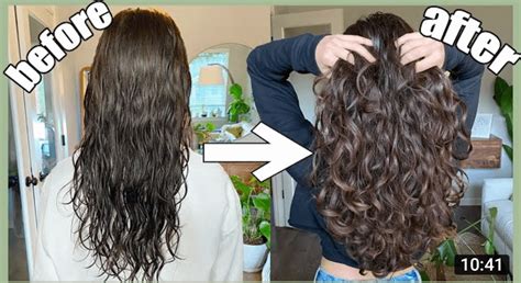 I have wavy hair, like shown in the 'before' picture. I want to have ...