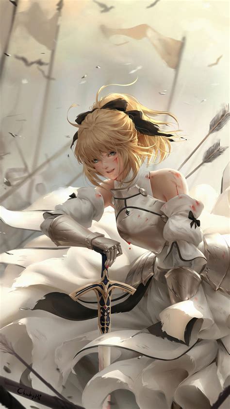 1080x1920 Saber Lily Fate Grand Order 4k Iphone 7,6s,6 Plus, Pixel xl ,One Plus 3,3t,5 ,HD 4k ...