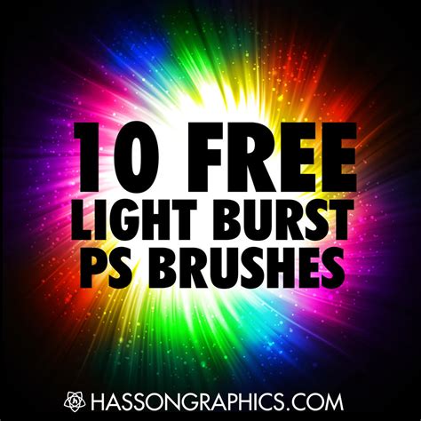 10 Free Hi-Res Light Burst Photoshop Brushes by jhasson on DeviantArt