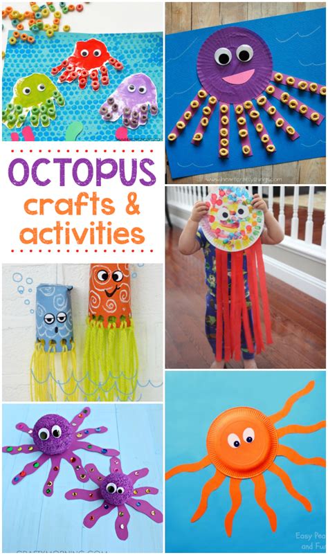 16 Fun Octopus Crafts & Activities for Kids | Kids Activities Blog