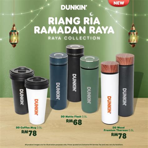 Dunkin Raya Merchandise Collection 2024