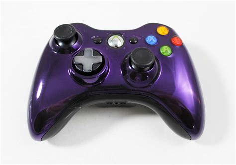 Xbox 360 Purple Chrome Limited Edition Controller