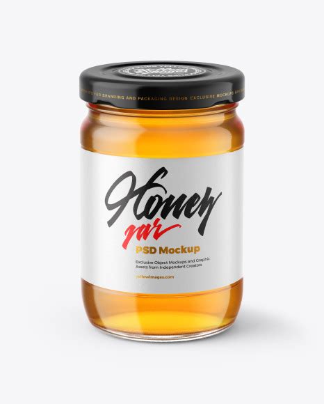 Honey Jar Mockup - Free Download Images High Quality PNG, JPG