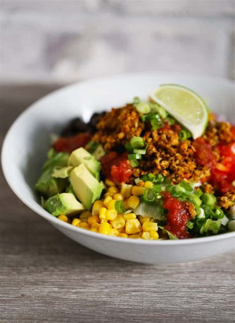 Vegan Taco Salad Bowl | One Bite Vegan