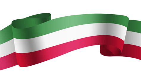 Italian Flag Waving Clip Art