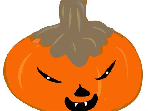 Graphics, Emoji, Art Clipart and Illustration: Halloween Pumpkin Emoji