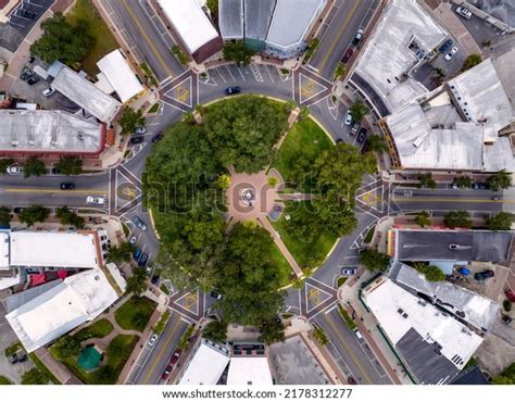 Aerial Topdown View Downtown Sebring Florida Stock Photo 2178312277 | Shutterstock