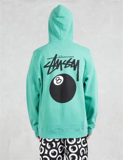 Stussy - 8 Ball Zip Hoodie | HBX