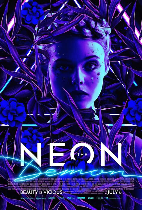 The Neon Demon Movie Poster Psychological Horror Film Design - Etsy