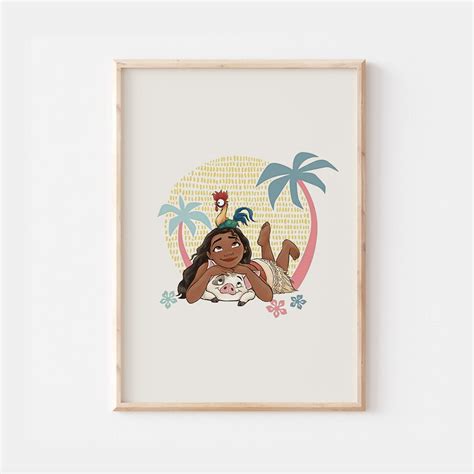 Moana Print Disney Print Ocean Quote Disney Movie Kids - Etsy