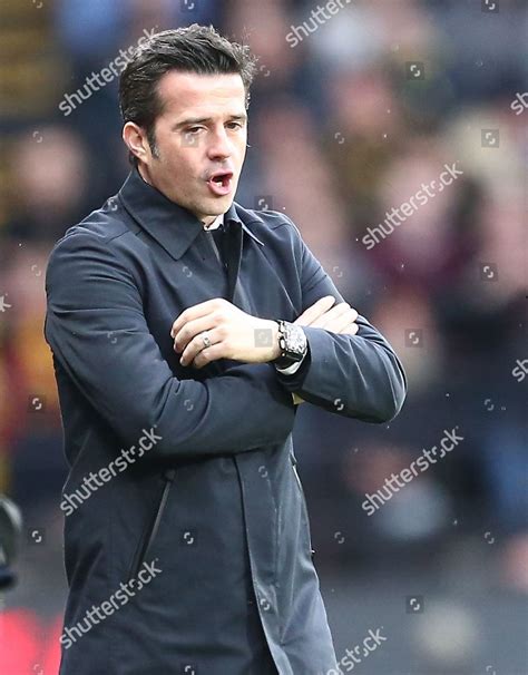 Marco Silva Manager Everton Reacts Editorial Stock Photo - Stock Image ...