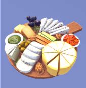 Detail: Cheese Platter - My Dreamlight Valley