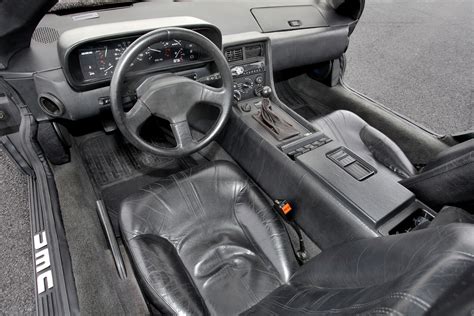 Delorean Black Interior