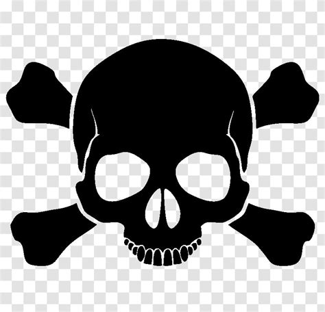 Skull And Bones Crossbones Royalty-free - Art Transparent PNG