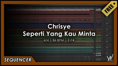 Chrisye - Seperti Yang Kau Minta [Free Sequencer] - YouTube