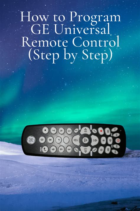 How to Program GE Universal Remote Control (Step by Step) - How To Do ...