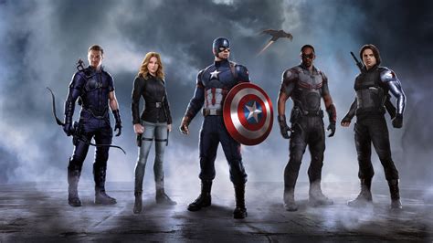 Civil War Captain America Team Wallpapers | HD Wallpapers | ID #17761