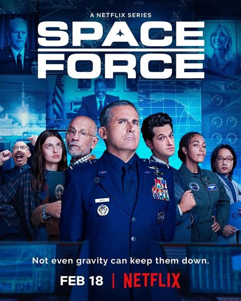 Space Force (Netflix) movie large poster.