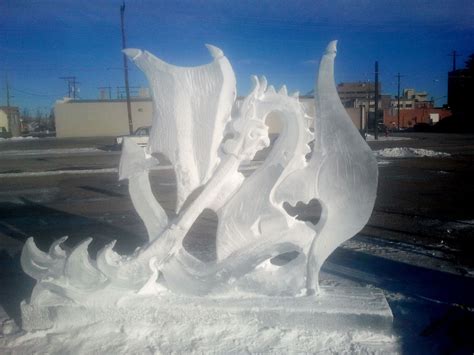 ice sculptures | Fire Breathing Dragon Ice Sculpture | Cool Hand Ice Carving (With images) | Ice ...