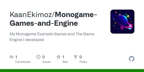 GitHub - KaanEkimoz/Monogame-Games-and-Engine: My Monogame Example Games and The Game Engine I ...