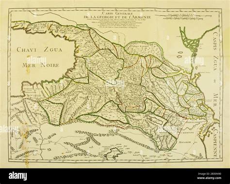 General map of Georgia and Armenia Stock Photo - Alamy