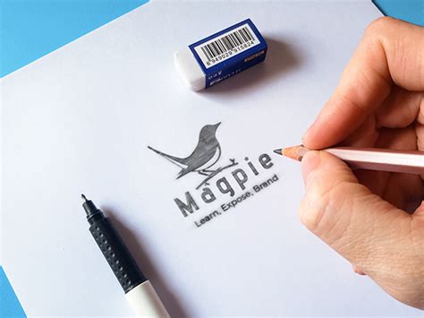 Magpie Logo Branding on Behance