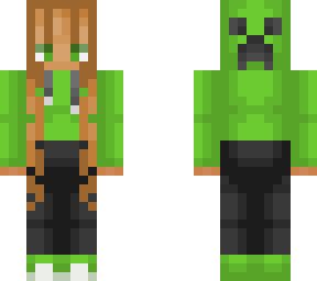 Creeper Hoodie | Minecraft Skin