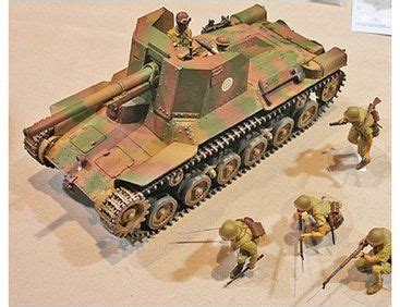 1/35 Japanese Type 1 Tank with Crew Model Kit | Tamiya model kits, Japanese tanks, Tamiya models