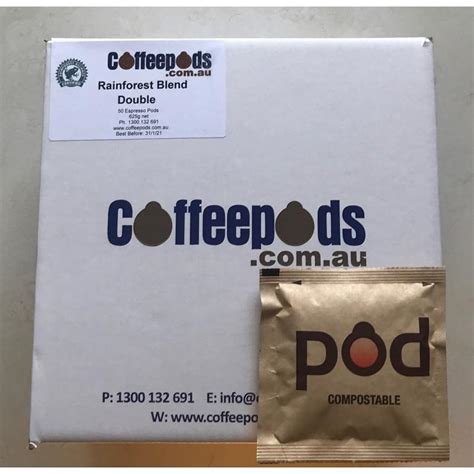 Coffee Pods - Rainforest Blend Double 50