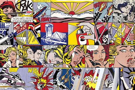 Roy-Lichtenstein-canvas-prints-online - Blue Horizon Prints