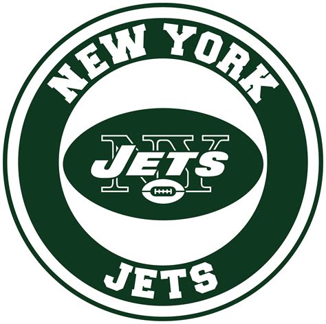 New York Jets Circle Logo Vinyl Decal / Sticker 5 sizes!! | Sportz For Less