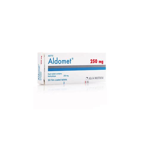 ALDOMET 250MG 30 TABLETS – Pharmazone