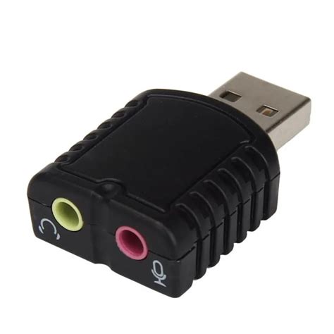 Advanced 2018 Computer Adapter New 1 pc USB Stereo Sound Adapter ...