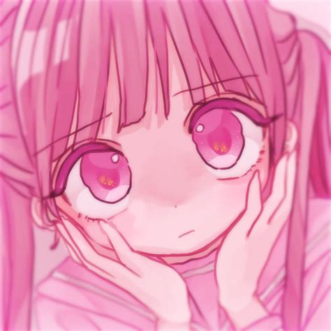 Pink Aesthetic Anime Pfp Girl