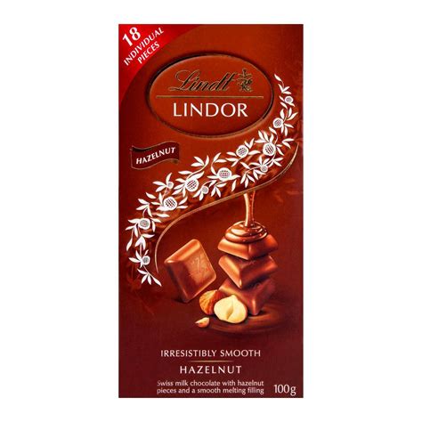 Lindt Lindor Hazelnut Chocolate 100g in Kenya | Montys Kenya