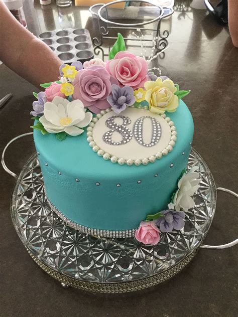 32+ Elegant Picture of 80Th Birthday Cake Ideas | 80 birthday cake, 90th birthday cakes, 70th ...