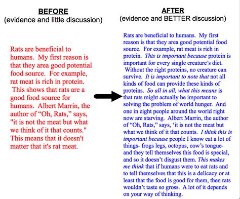 Expository essay: Argumentative passage examples