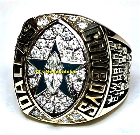 1992 DALLAS COWBOYS SUPER BOWL XXVII CHAMPIONSHIP RING - Buy and Sell ...