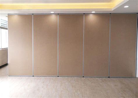 Wooden Movable Office Walls Portable Acoustic Partition Wall For ...